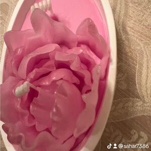 Ocean flower candle 🕯️